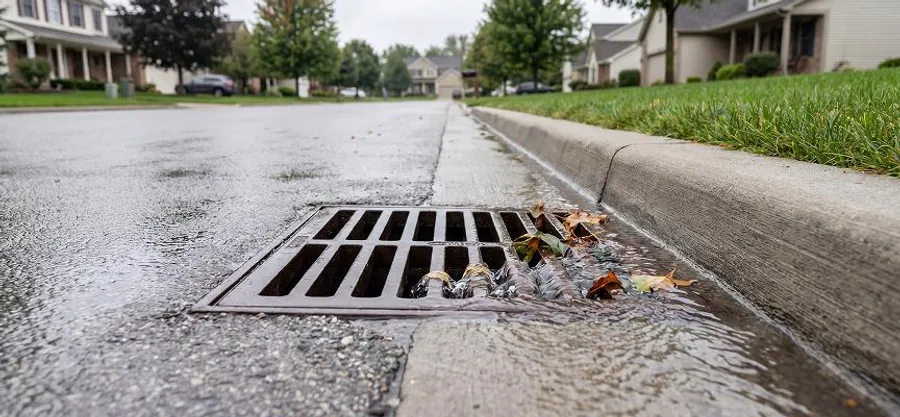 A Street Catch Basin about to be cleaned by WRS Drain Cleaning